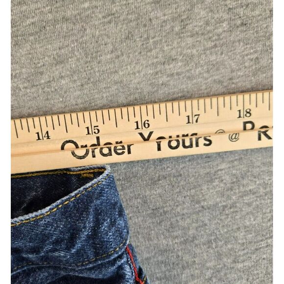 Vtg Polo Ralph Lauren‎ Women's Jeans Size 8 Blue Signature Bootcut Denim (30x30) - Picture 5 of 11